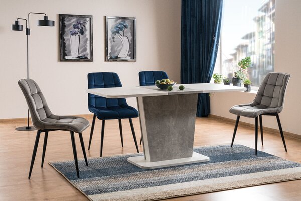 Jídelní židle Charlie (hnědá + černá). Akce -10%