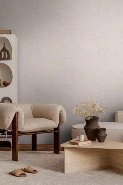 A.S. Création | Vliesová tapeta na zeď Nordic Feeling 79153-3 | 0,53 x 10,05 m | šedá