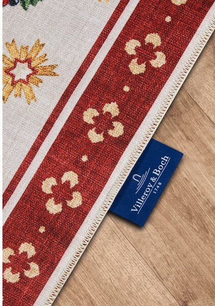 Červený koberec s vánočním motivem 160x230 cm Red Christmas – Villeroy&Boch