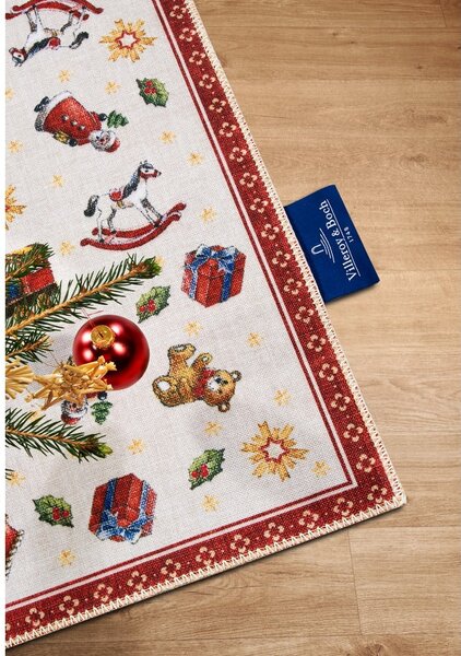 Červený koberec s vánočním motivem 50x80 cm Red Christmas – Villeroy&Boch