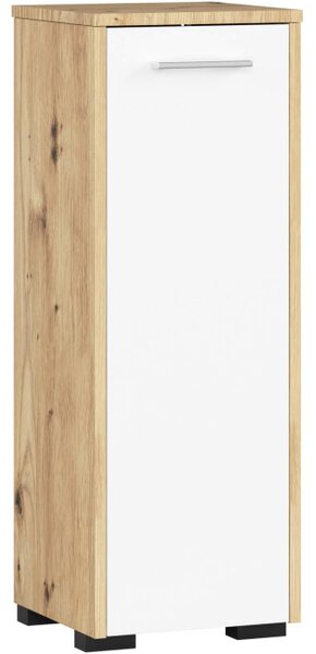 Koupelnová skříňka FIN S30 1D dub artisan / bílá