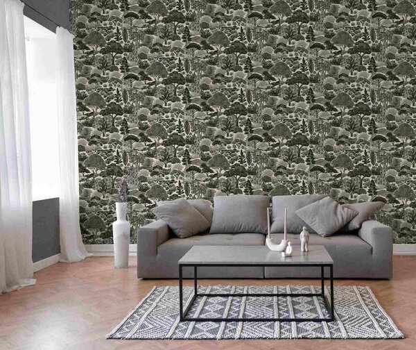 A.S. Création | Vliesová tapeta na zeď PintWalls 3 79185-3 | 0,53 x 10,05 m | bílá, černá, béžová