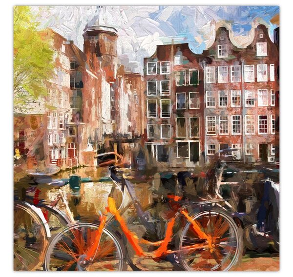Obraz - Amsterdam (30x30 cm)