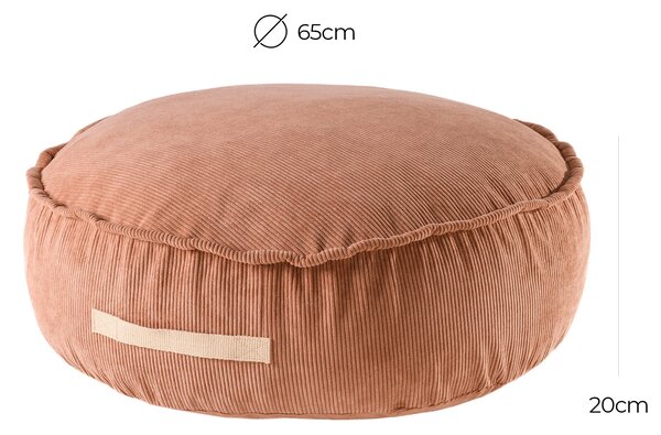 MeowBaby Multifunkční dětský taburet 2v1, cihlový