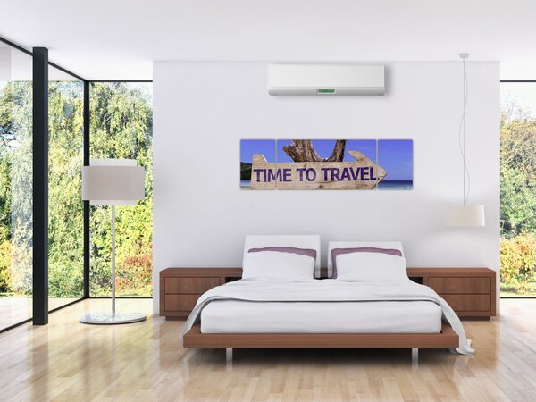 Obraz - Cestování (170x50 cm)