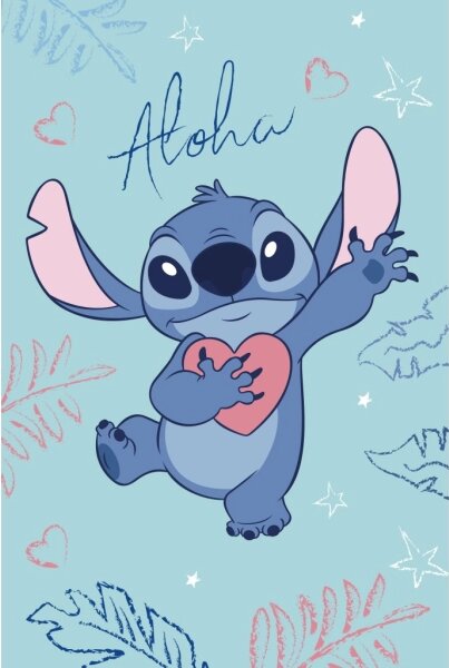 Jerry Fabrics Dětská deka Lilo a Stitch Aloha 100x150 cm