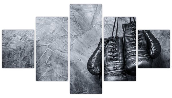 Obraz - Boxerské rukavice (125x70 cm)