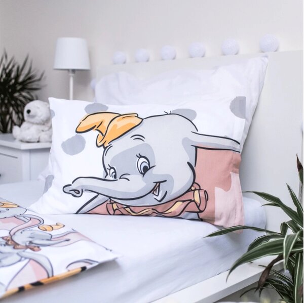 Jerry Fabrics Bavlněné povlečení do postýlky Dumbo dots baby 100x135, 40x60 cm