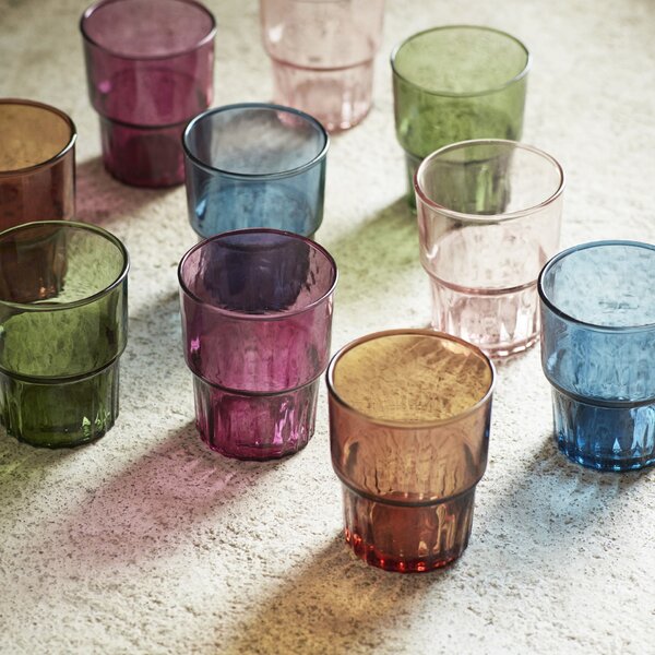 Sklenice na vodu Colors 200 ml Zelená