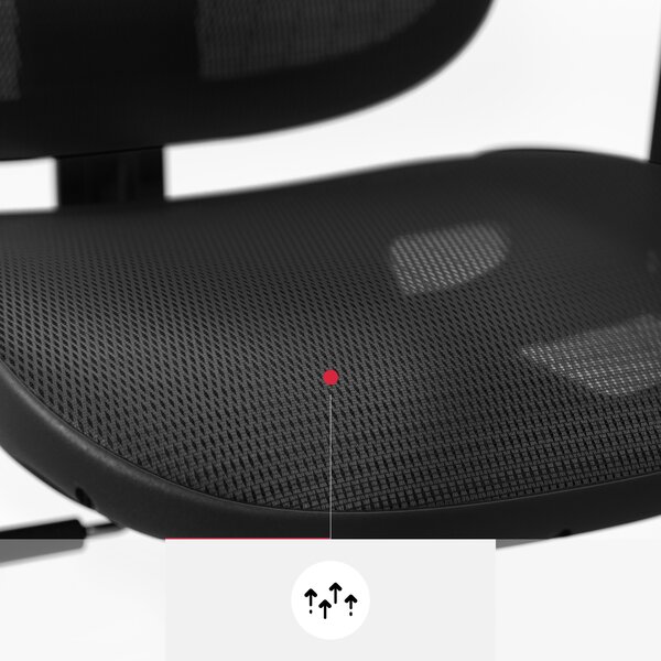 Ergonomická židle DIABLO V-BASIC: černá