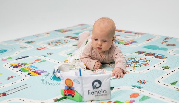 Lionelo - Dětská hrací podložka ROBBY