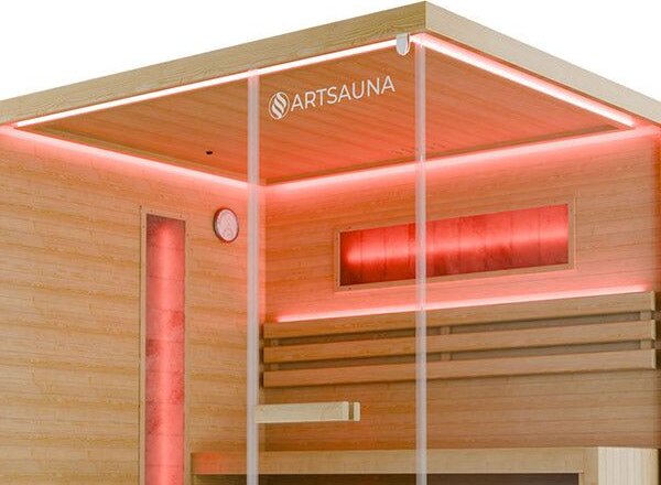Domácí sauna pro 4 osoby 175 x 140 x 200 cm