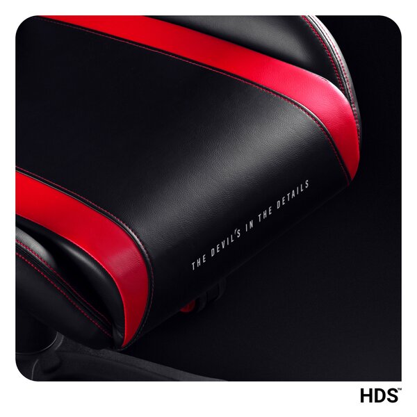 Herní židle Diablo X-Horn 2.0 King Size: Černo-červené
