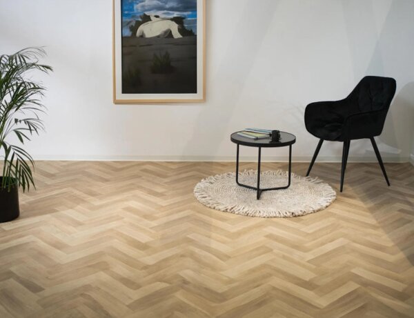PVC podlaha Iconik 240 Ancares Herringbone 5828223 hnědá
