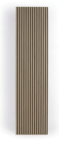 Dřevěný akustický panel, 2400 x 600 mm, B2BP007, ořech
