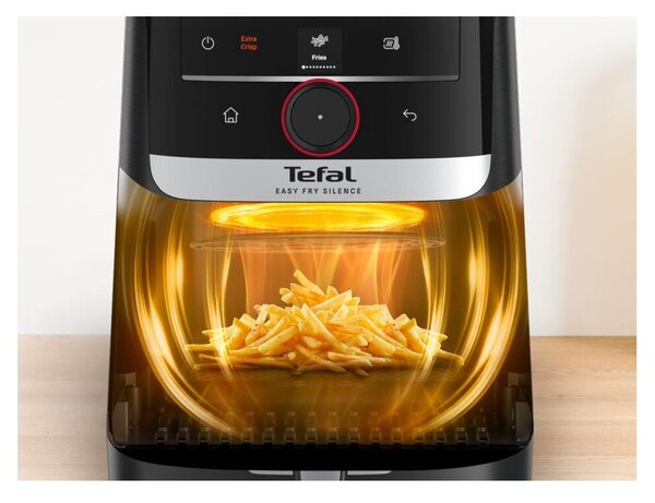 Černá horkovzdušná fritéza Easy Fry EY5728E1 – Tefal