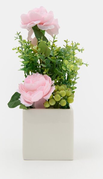 Sinsay - Decorative plant in a pot - pastelová růžová