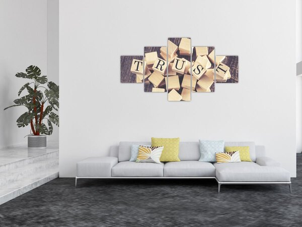 Obraz - Důvěra (125x70 cm)