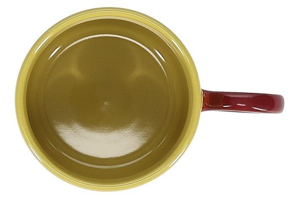 Kameninový hrnek v hořčicové barvě 280 ml Lou – ONA