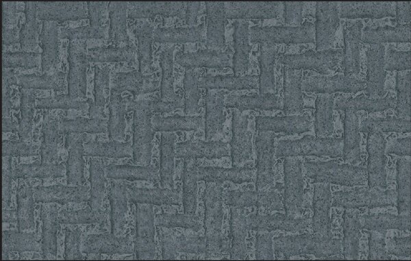 Vinylová tapeta Lilt petrolejová – Modrá