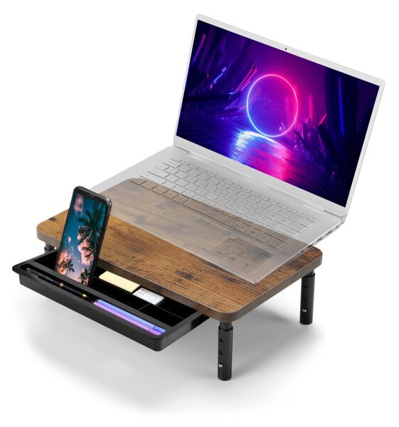 Stojan na notebook HAJNAN s poličkou