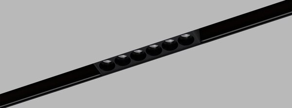 Led2 Lištové LED svítidlo MAGLASER II 12, 6W pro 48V systém MAG Barva: Černá, Teplota světla: 4000K - denní bílá, Stmívání, řízení: ON/OFF (bez stmívání)