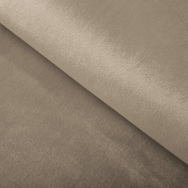 Biante Sametový čtvercový ubrus Velvet Premium SVP-030 Šedobéžový 90x90 cm