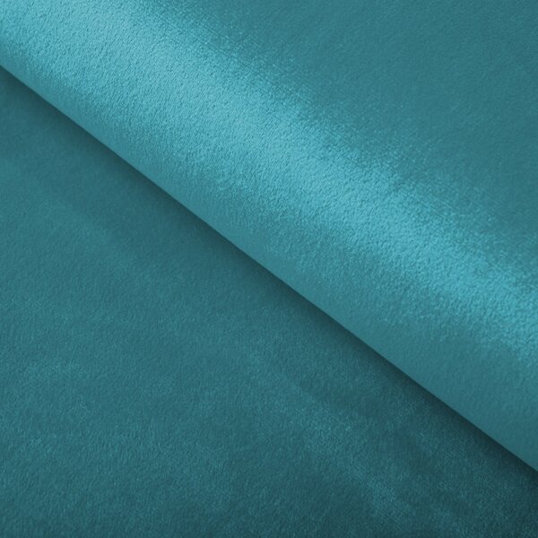 Biante Sametový přehoz na postel Velvet Premium SVP-035 Tyrkysově modrý 140x200 cm