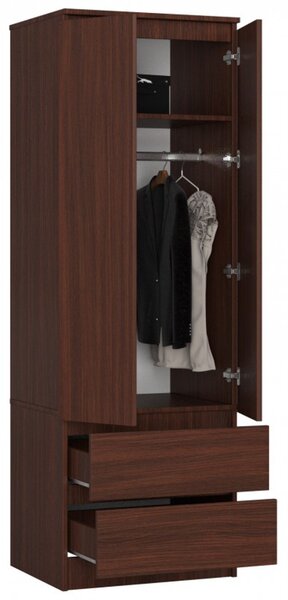 Šatní skříň STAR S60 2D2SZ wenge