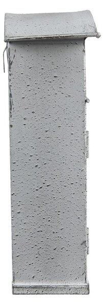 Světle šedá retro poštovní schránka Mail - 26*10*31 cm - Clayre & Eef