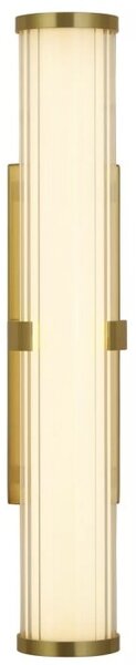 Searchlight 63124-1GO Nástěnné LED svítidlo CLAMP ZLATÉ 32cm IP44