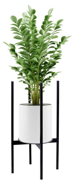Stojan na květiny TORRE černý 60 cm
