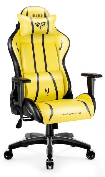 Herní židle Diablo X-One 2.0 Normal Size: Electric Yellow / žlutá
