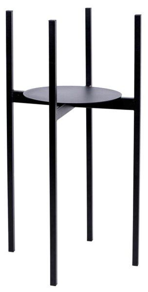 Stojan na květiny TORRE černý 60 cm