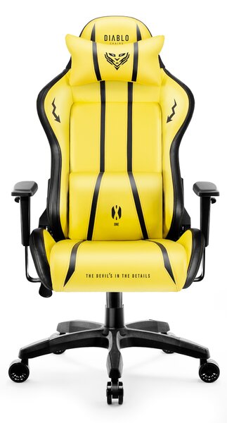 Herní židle Diablo X-One 2.0 Normal Size: Electric Yellow / žlutá