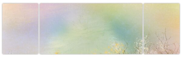 Obraz - Malovaná louka 2 (170x50 cm)