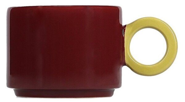 Vínový kameninový hrnek 280 ml Lou – ONA