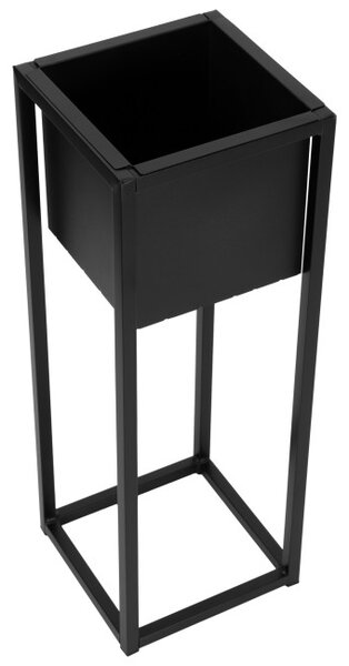 Stojan na květiny CONCOVE černý 60 cm