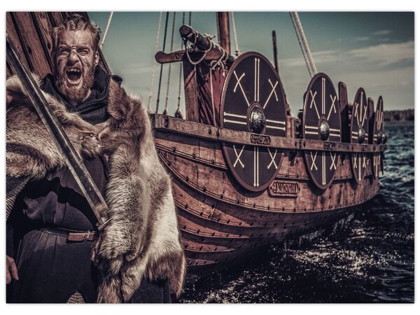 Obraz - Viking (70x50 cm)