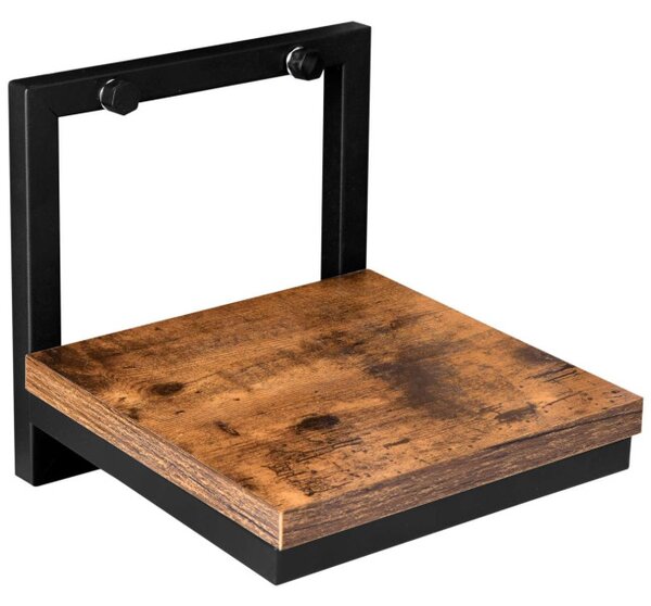 Nástěnný stojan na květiny TORGET RUSTIC černý