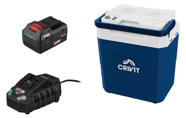 Crivit Aku mobilní chladicí box CKB 20-Li A1, Smart 8 Ah (800014106)