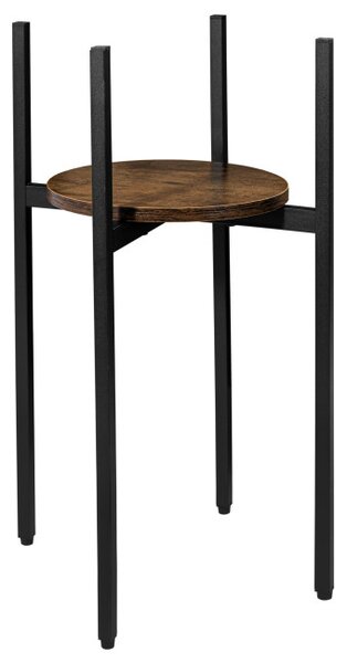 Stojan na květiny TORRE RUSTIC černý 60 cm