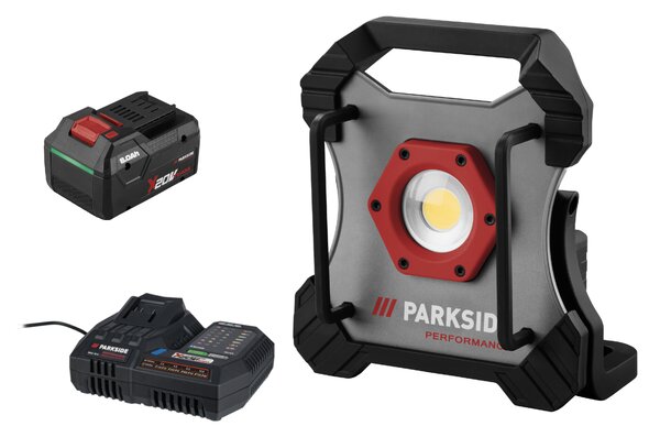 Parkside Performance® Aku LED reflektor Ppbsta 20-Li A1, Smart 8 Ah (800014085)