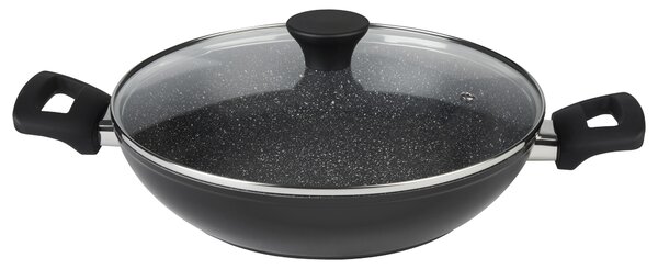 Silvercrest® Servírovací pánev z hliníkové litiny, Ø 28 cm (černá) (100408715001)
