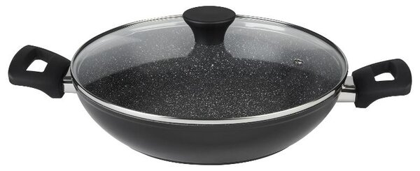 Silvercrest® Servírovací pánev z hliníkové litiny, Ø 28 cm (černá) (100408715001)