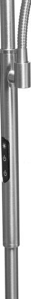 LED Stm. stoj. lampa NORA LED/25W/230V 2200/3000/4000K + LED/5W 3000K chrom + DO