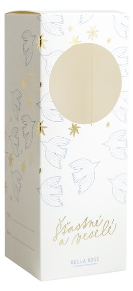 Sklenice na víno Nechľastám, degustujem + vánoční krabička – SK
