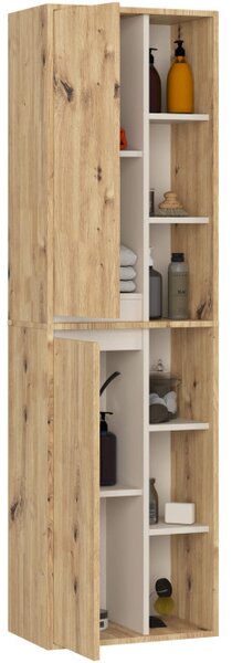 Kúpeľňová skříňka VAMI W50 2D 6P artisan dub / kašmír