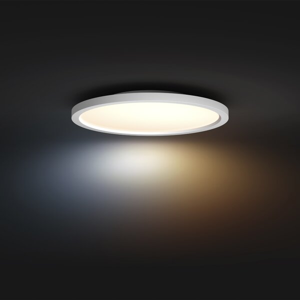 Hue Aurelle přisazený LED panel RD S (kulatý) O 39,5 cm, bílá