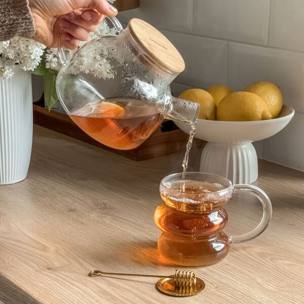 Hrnek BUBBLY průsvitný 888347 400 ml